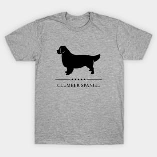 Clumber Spaniel Black Silhouette T-Shirt